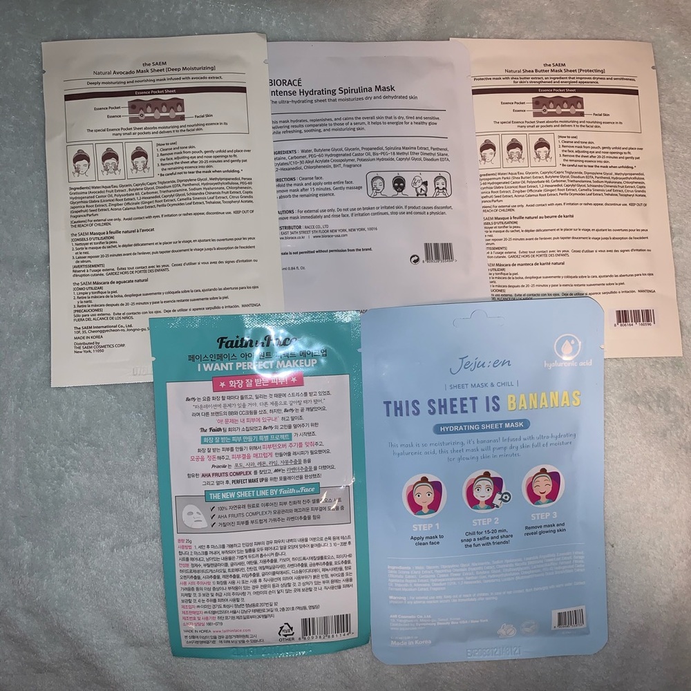 Sheet Masks - Picture 2 of 2